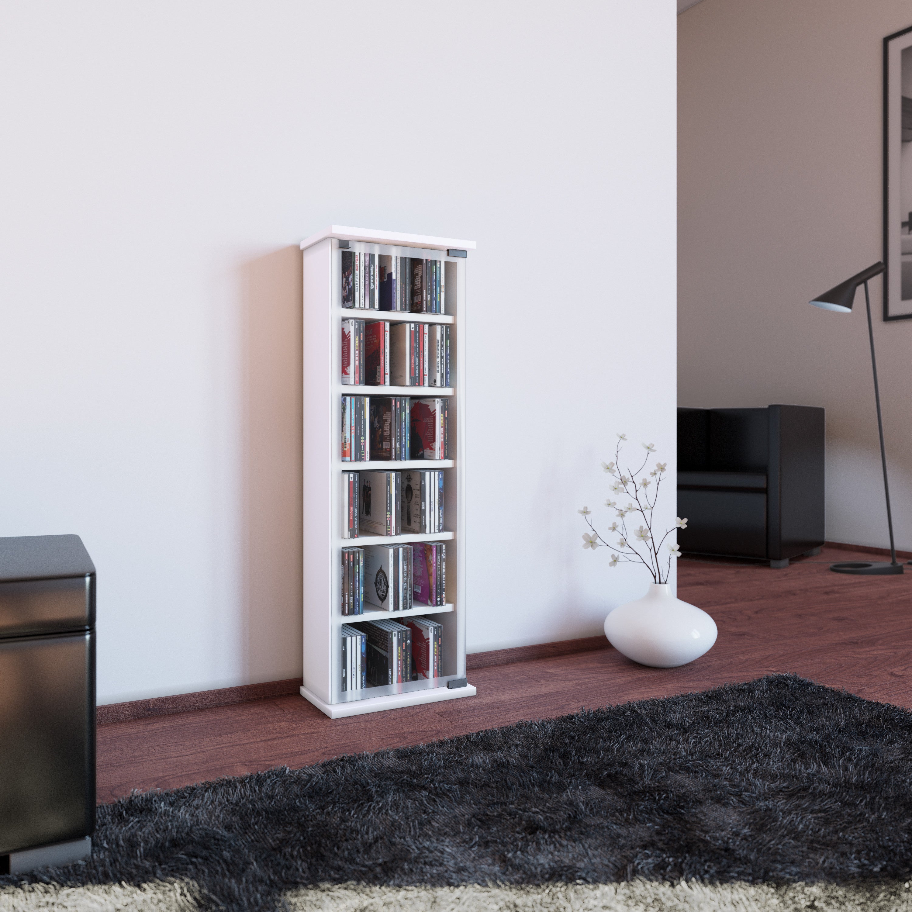 CD/DVD-teline "Classic" 150 CD-levylle