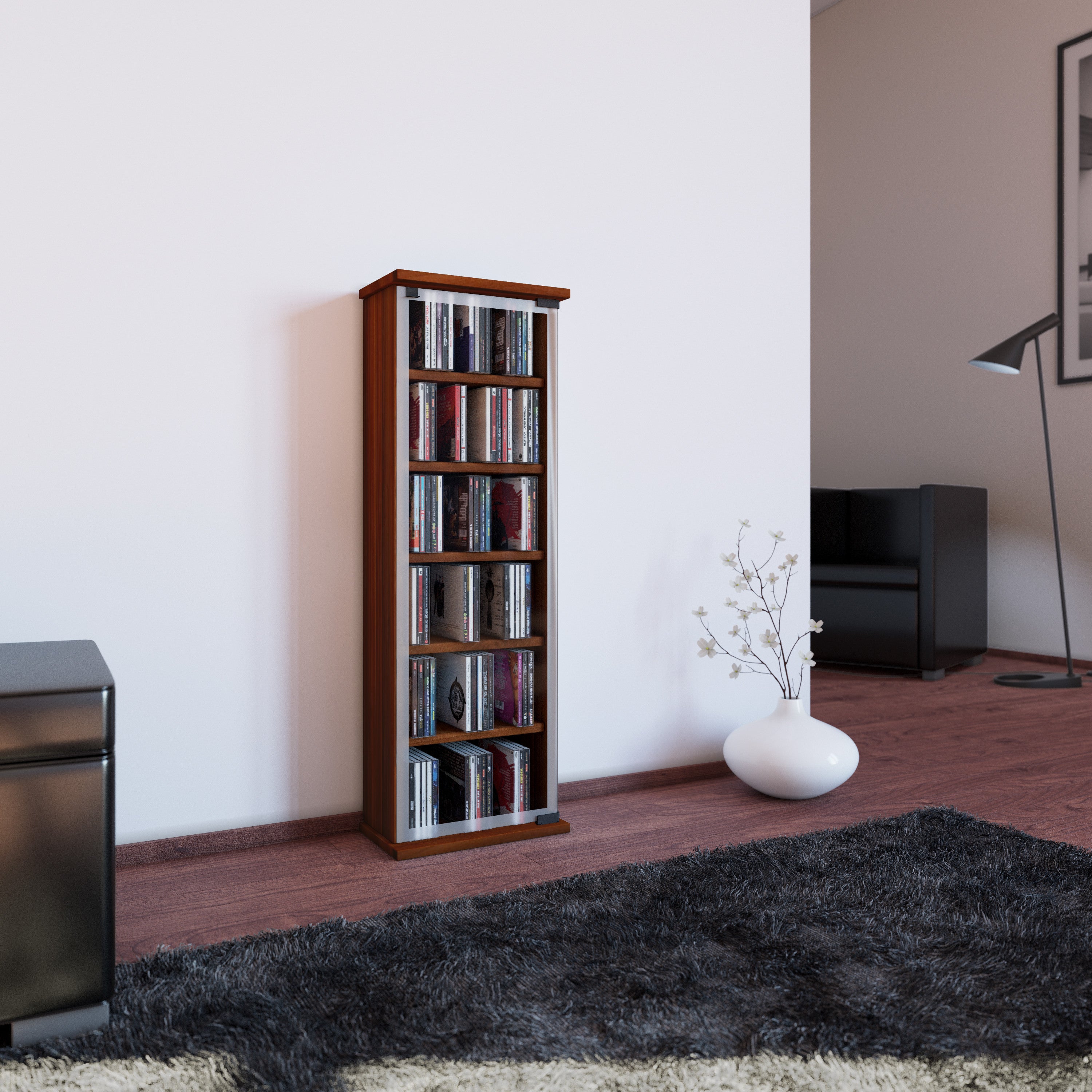 CD/DVD-teline "Classic" 150 CD-levylle