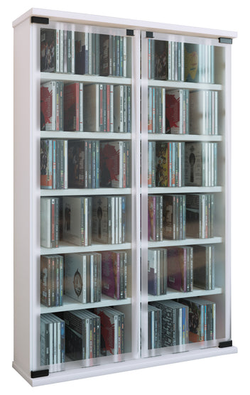 CD/DVD-ställ "Galerie" för 300 CD-skivor