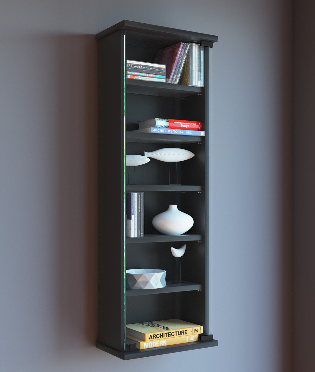 CD/DVD-seinähylly "Loposa" 150 CD-levylle