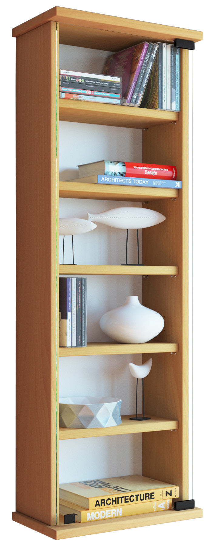 CD/DVD-seinähylly "Loposa" 150 CD-levylle