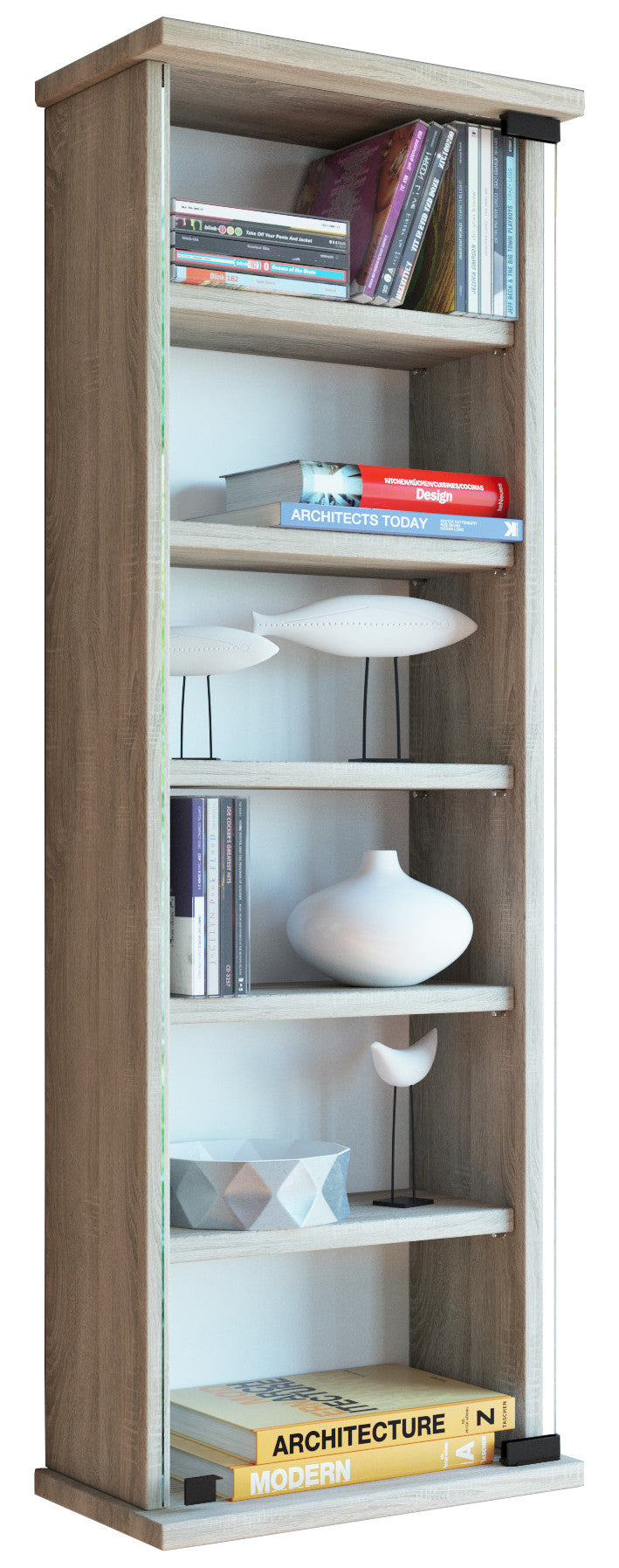 CD/DVD-seinähylly "Loposa" 150 CD-levylle