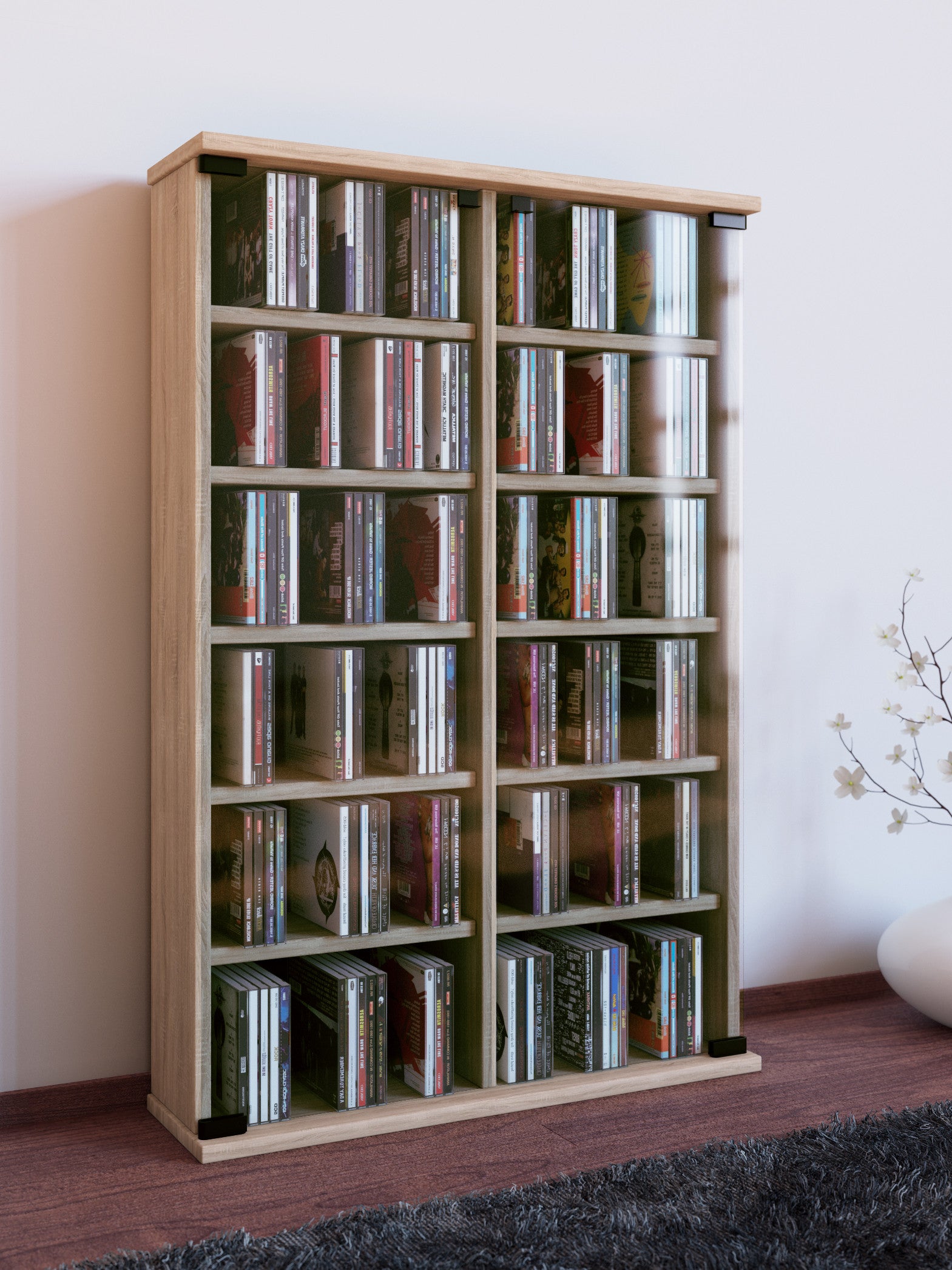 CD/DVD-teline "Roma" 300 CD-levylle