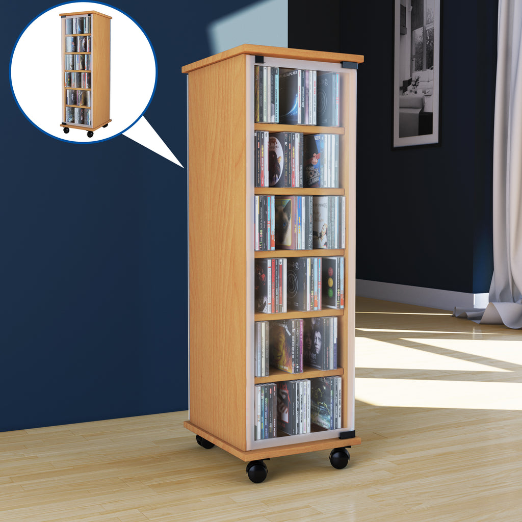 CD/DVD-teline "Valenza" 150 CD-levylle