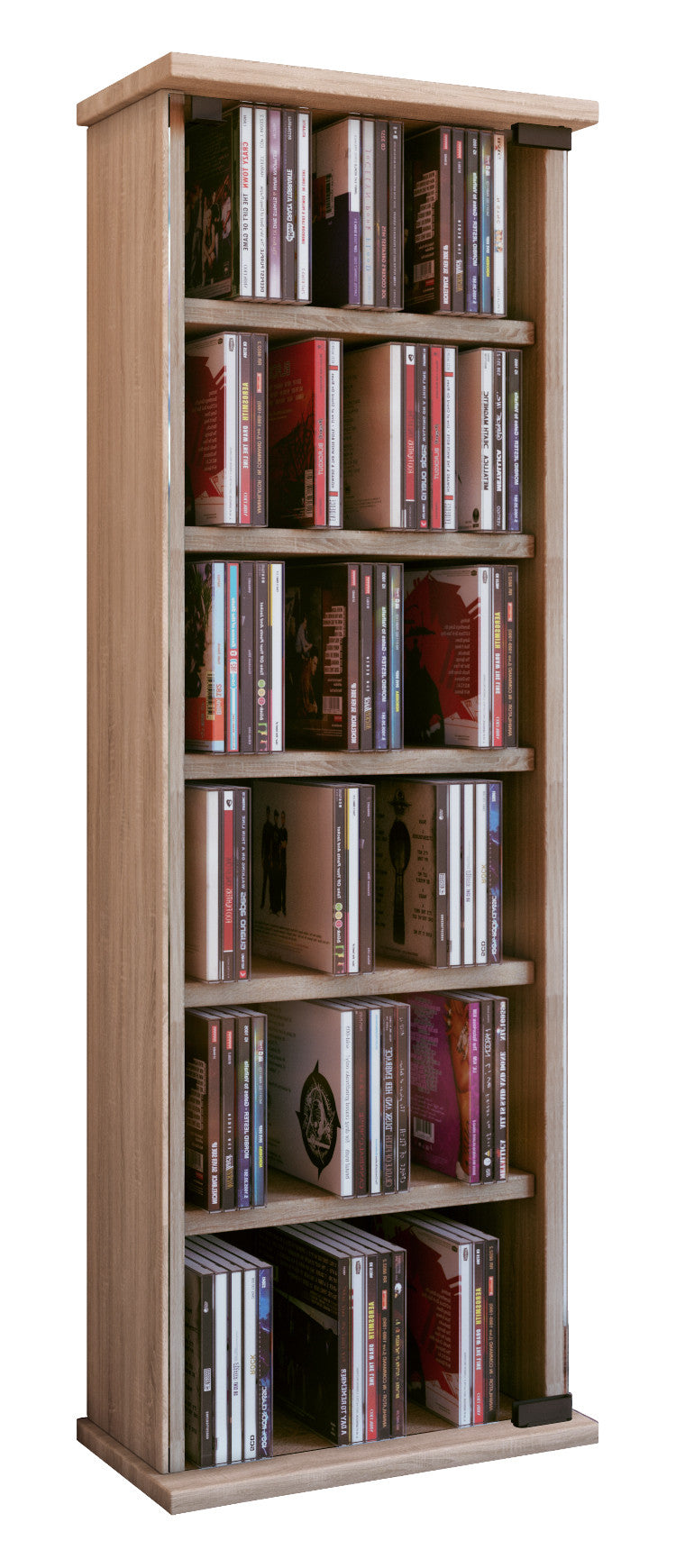 CD/DVD-teline "Vetro" 150 CD-levylle