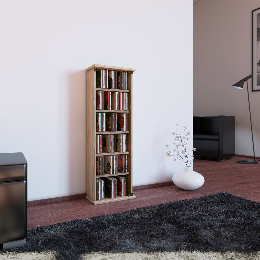 CD/DVD-teline "Vetro" 150 CD-levylle