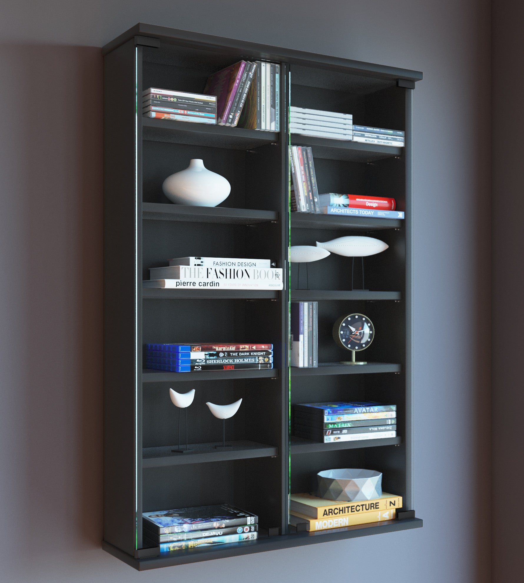 CD/DVD-seinähylly "Zuntisa"