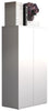 Dalosa förvaringsskåp med 3 förvaringsfack, vitt, 108 x 60 x 32 cm