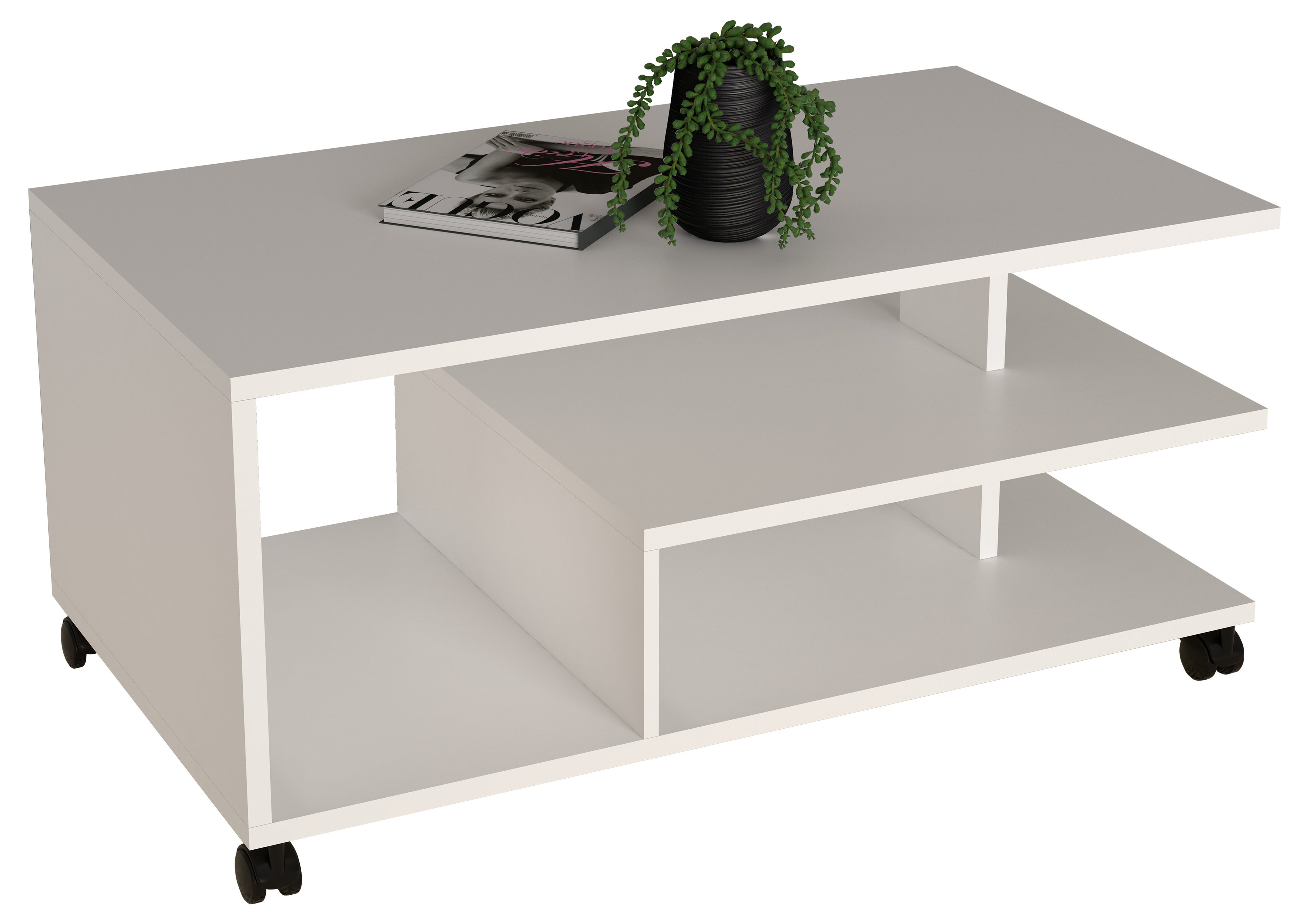 Sohvapöytä Ralus, valkoinen