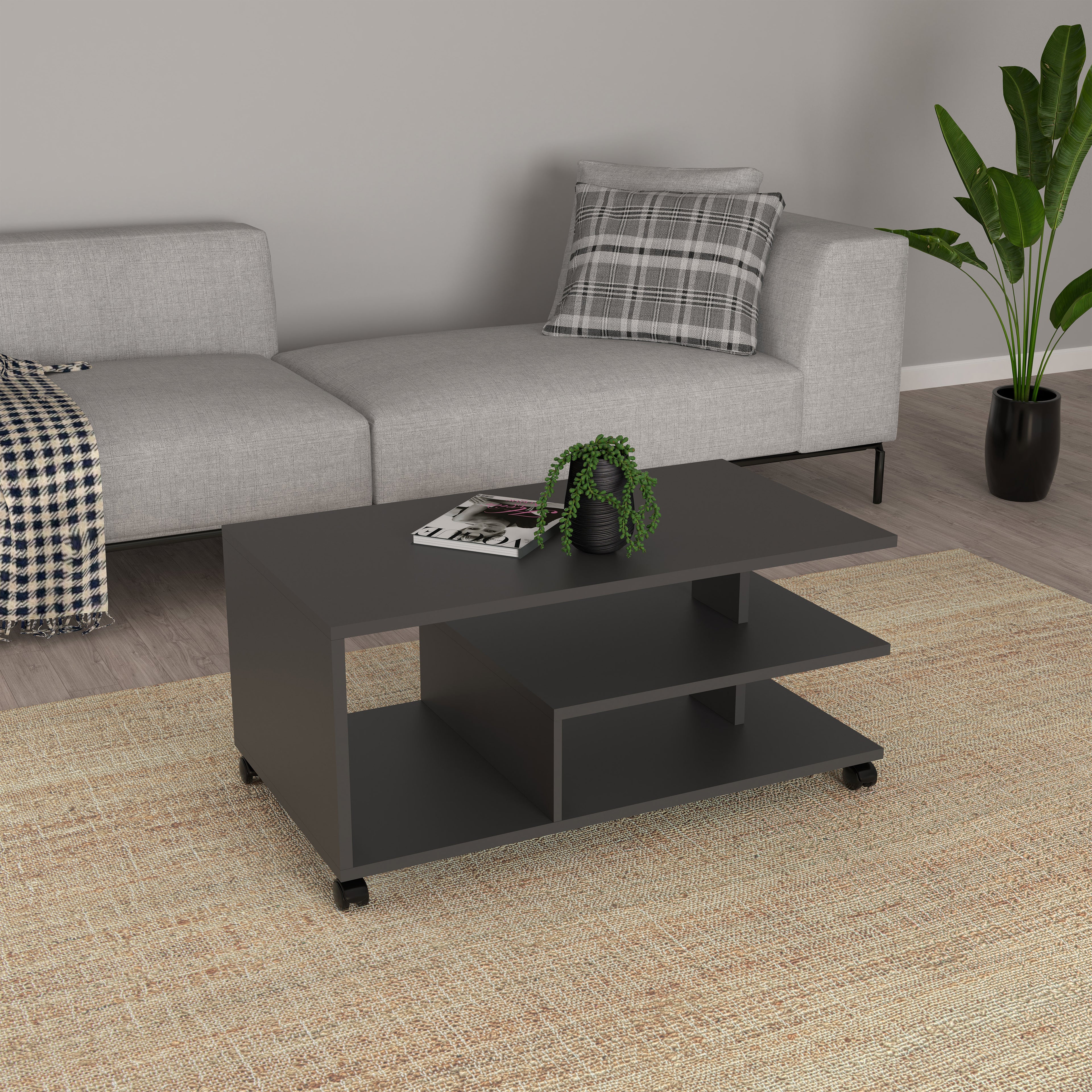 Sohvapöytä Ralus, musta