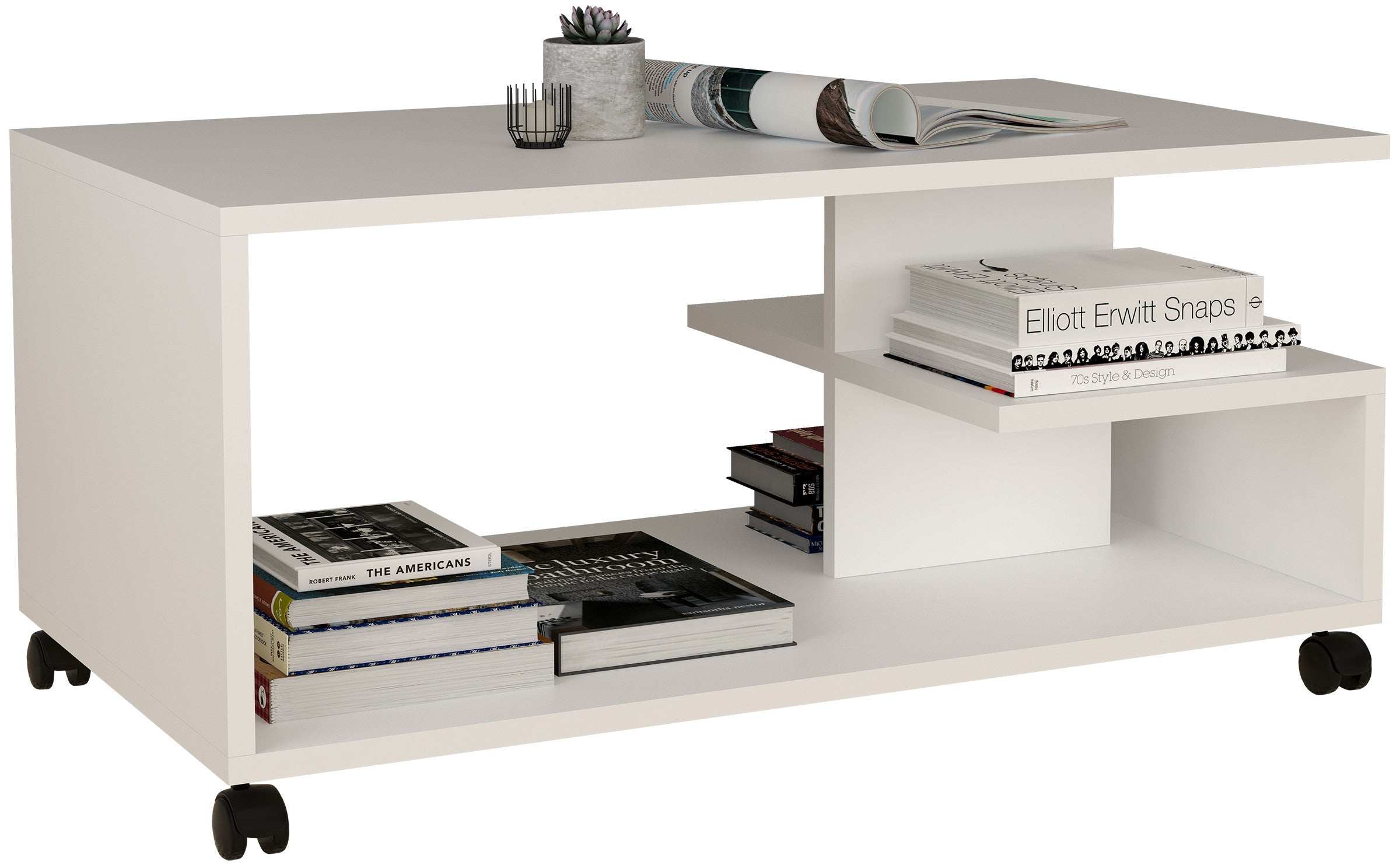 Moderni Sohvapöytä Olus, valkoinen