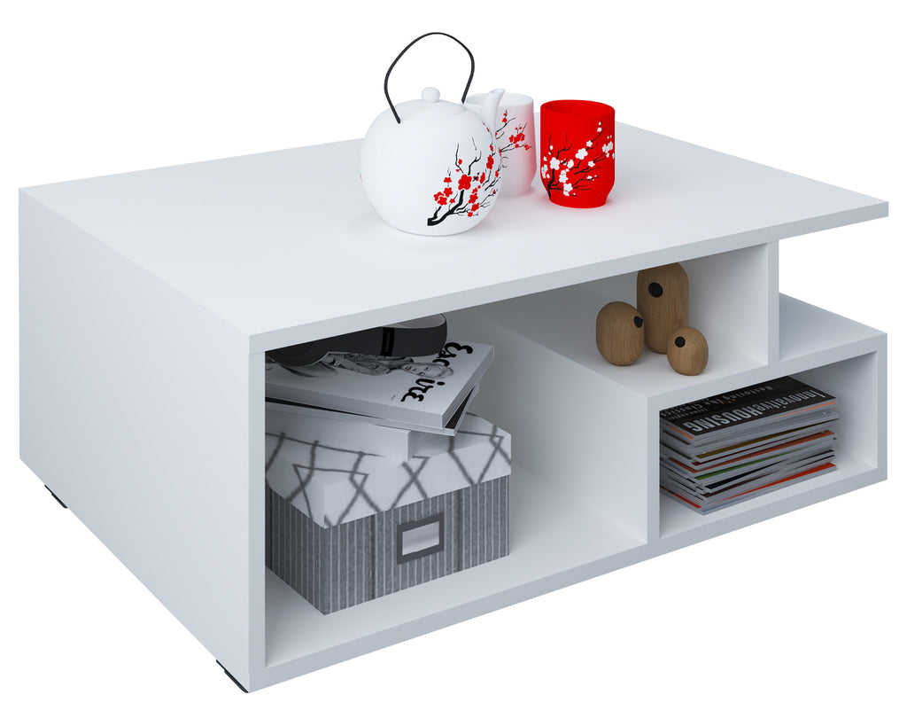 Sohvapöytä Sulas, valkoinen