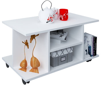 Findula soffbord, vitt
