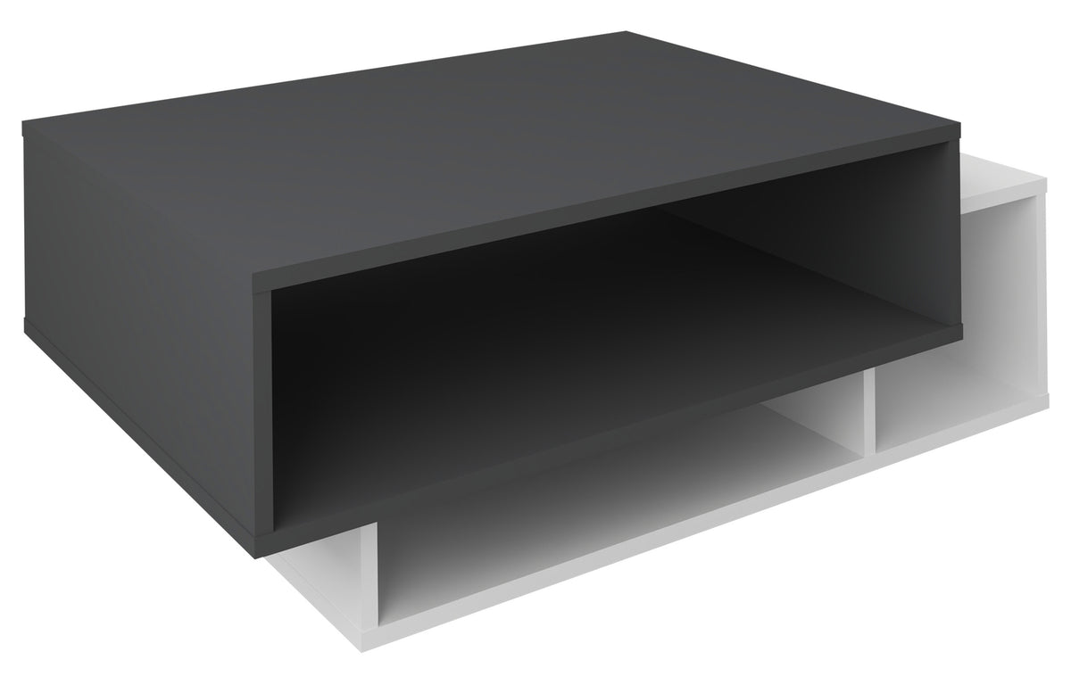 Runila soffbord, svart/vit