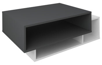 Runila soffbord, svart/vit