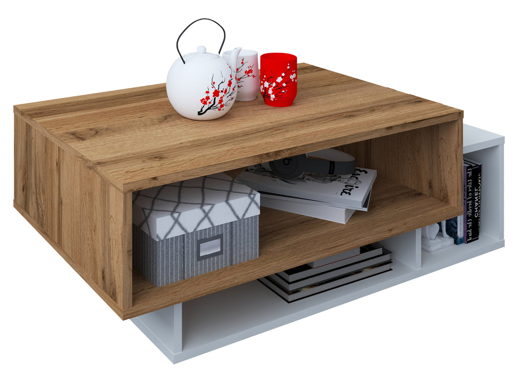 Sohvapöytä Runila, puu / valkoinen