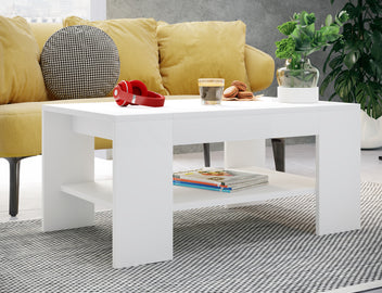 Bonza soffbord, vitt