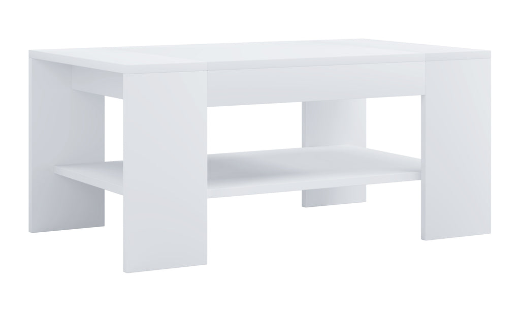 Sohvapöytä Bonza, valkoinen