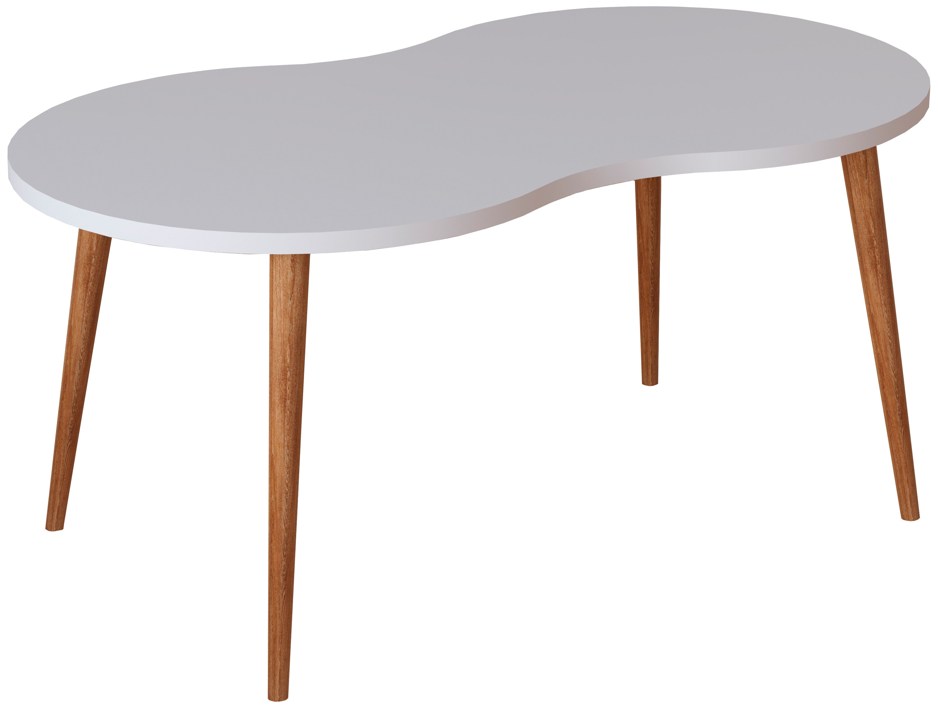 Sohvapöytä Barilo, valkoinen / puu