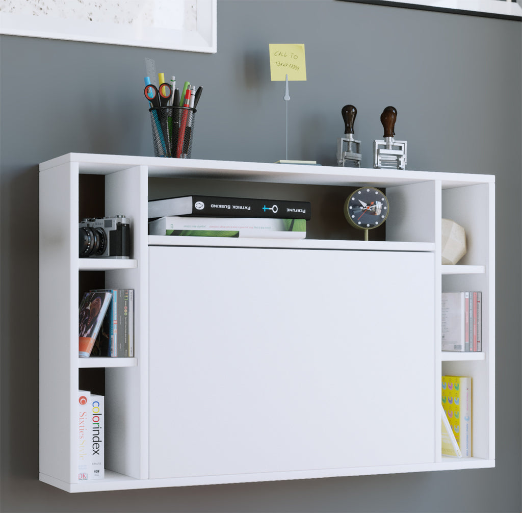 Työpöytä kannettavalle tietokoneelle Wandila, valkoinen