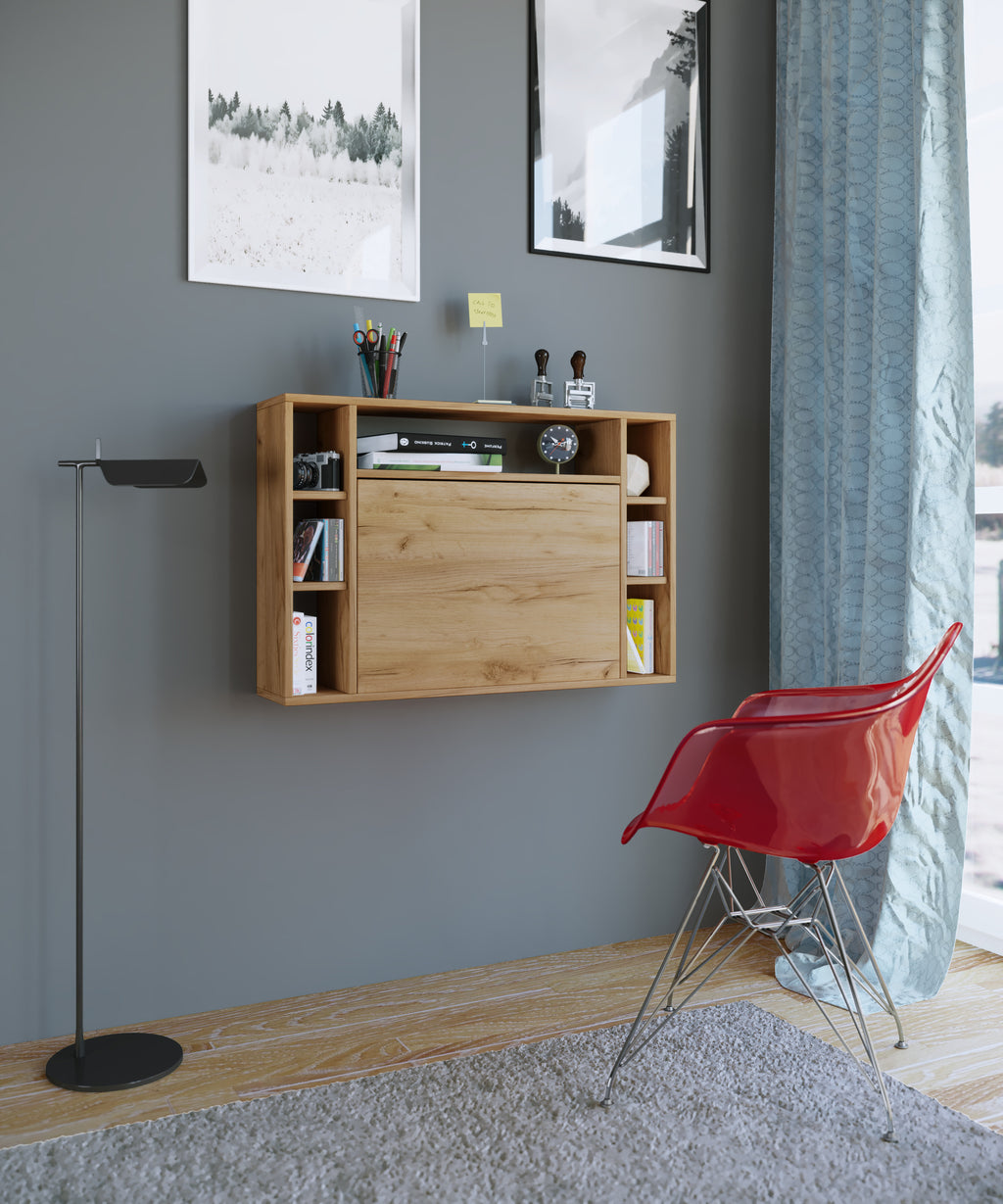 Työpöytä kannettavalle tietokoneelle Wandila, puu