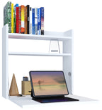 Työpöytä Dralis, seinään asennettava, valkoinen