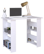 Tietokonepöytä Efilo, valkoinen