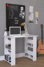 Tietokonepöytä Efilo, valkoinen