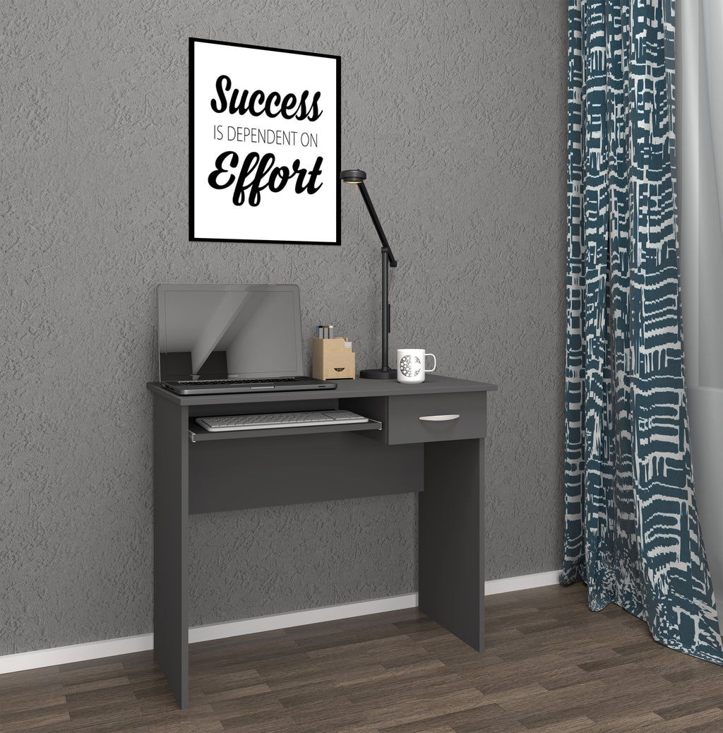 Tietokonepöytä "Arusa L", musta