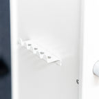 POHJOLAN URHEILUTARVIKE Asekaappi 5 Aseelle EN 14450, 146x35x35cm, Valkoinen