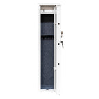 POHJOLAN URHEILUTARVIKE Asekaappi 5 Aseelle EN 14450, 146x35x35cm, Valkoinen