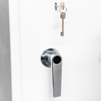 POHJOLAN URHEILUTARVIKE Asekaappi 5 Aseelle EN 14450, 146x35x35cm, Valkoinen