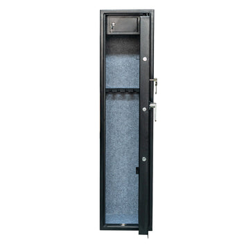 Vapenskåp för 5 vapen EN 14450 – ammunfack, 146 x 35 x 35 cm