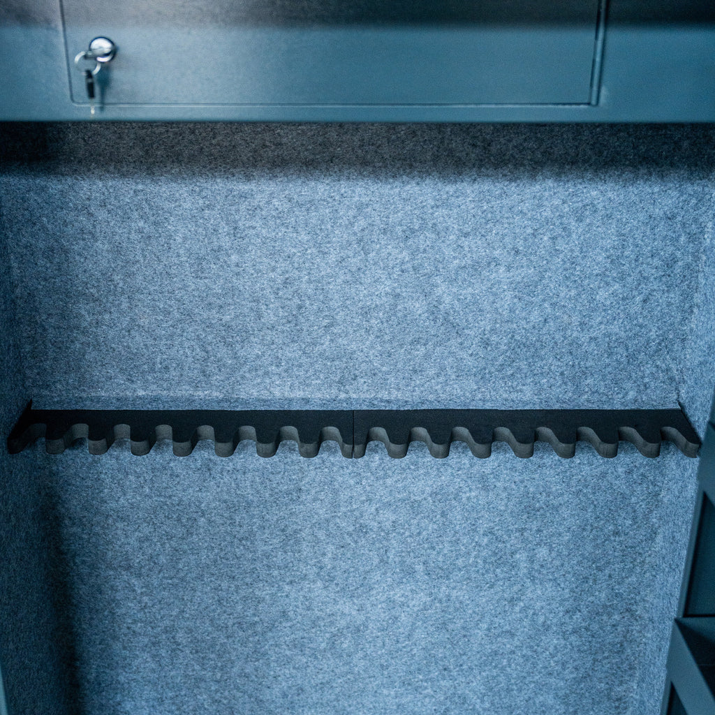 POHJOLAN URHEILUTARVIKE Asekaappi 16 Aseelle EN 14450, 149x80x35cm, Harmaa