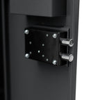 POHJOLAN URHEILUTARVIKE Asekaappi 5 Aseelle 145x35x25cm, Musta