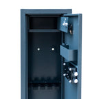 POHJOLAN URHEILUTARVIKE Asekaappi 5 Aseelle 145x35x25cm, Harmaa