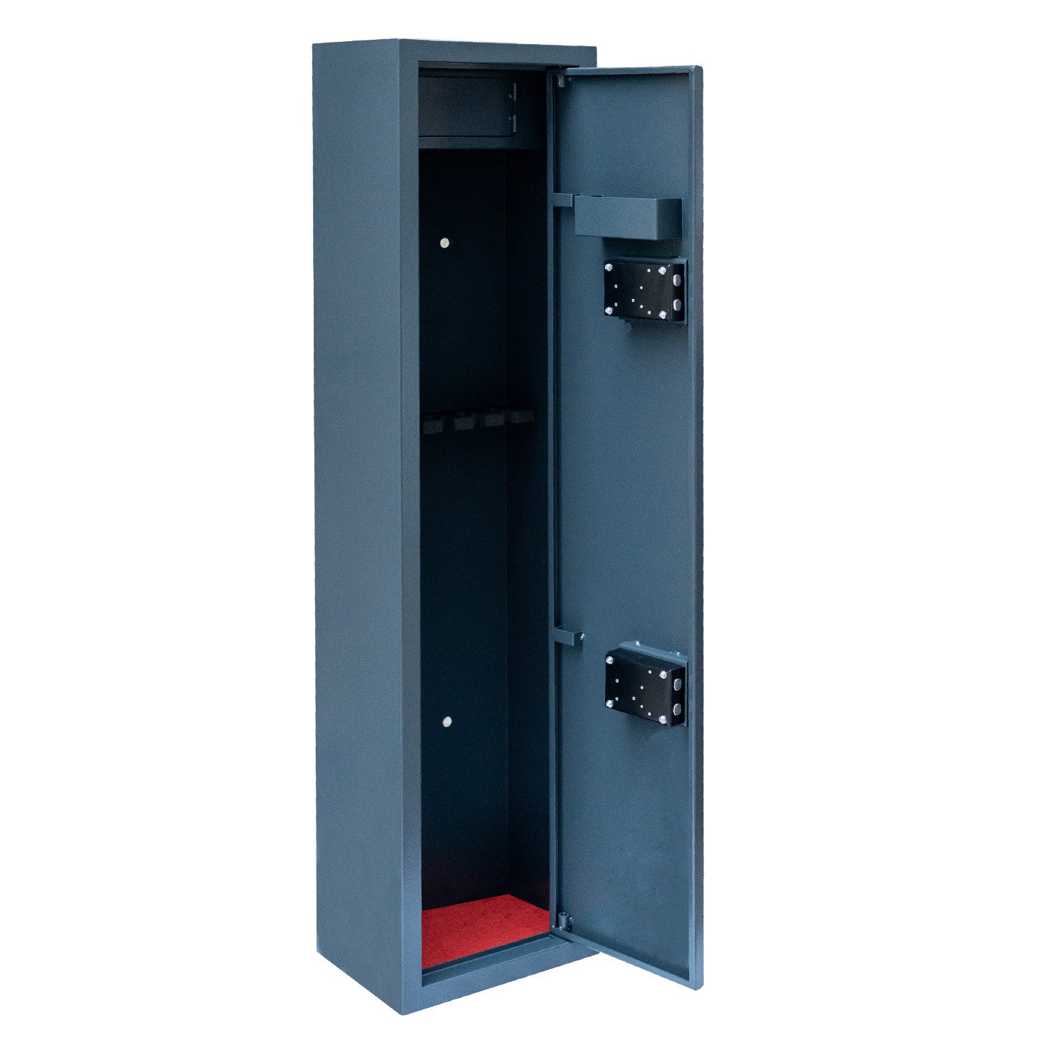 POHJOLAN URHEILUTARVIKE Asekaappi 5 Aseelle 145x35x25cm, Harmaa