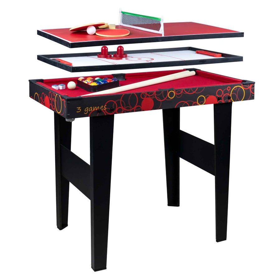 3-In-1 Pelipöytä 91.5X50X73.5 Cm