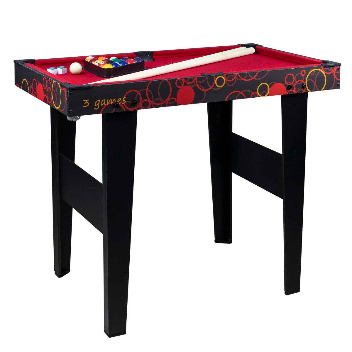 PS 3-IN-1 PELIPÖYTÄ 91.5X50X73.5 CM