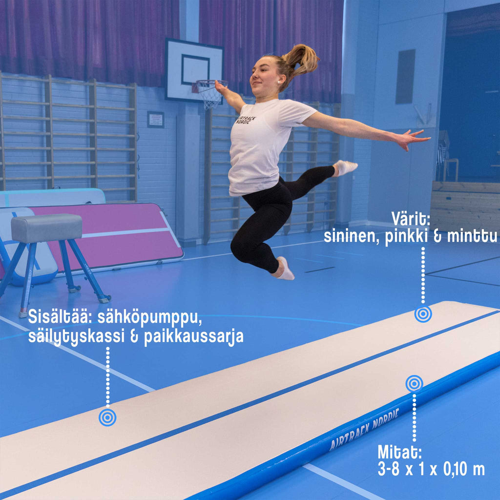 AN STANDARD 4x1x0.1m. sininen