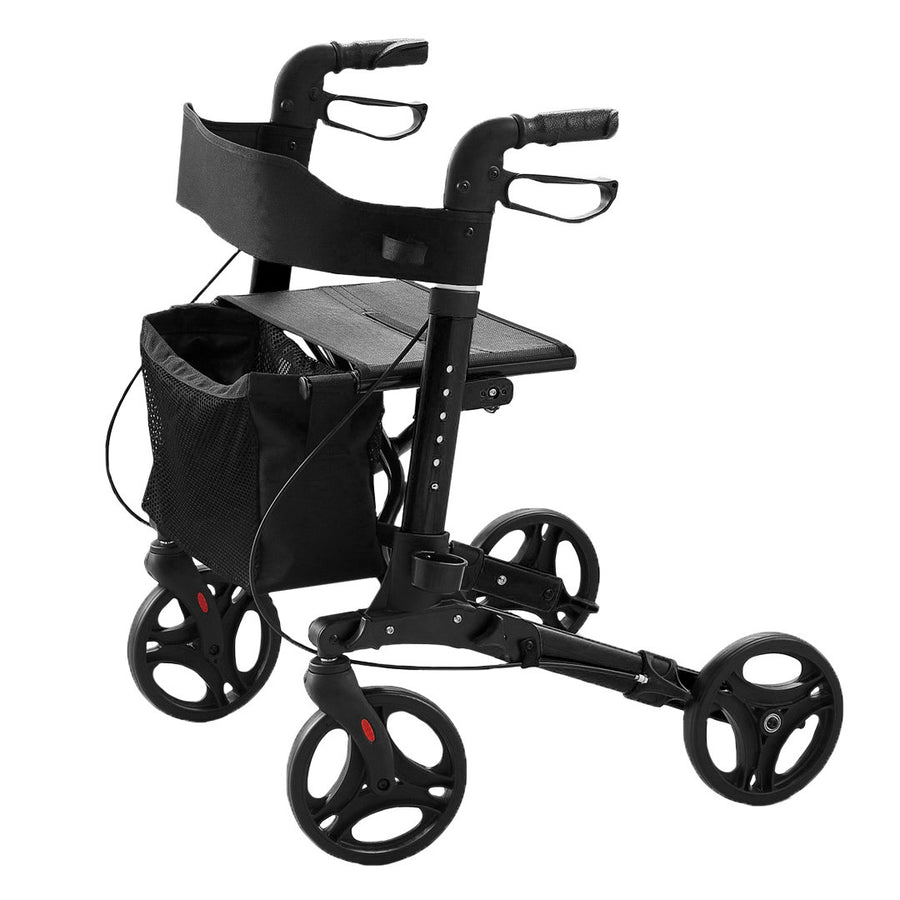 Rollator Deluxe. Svart
