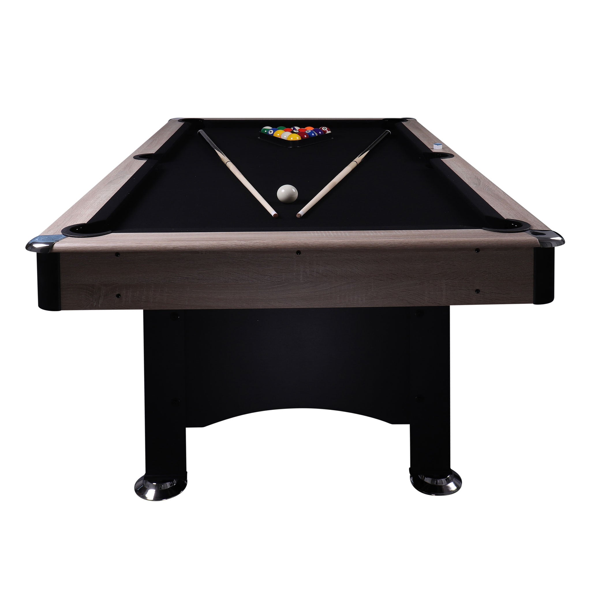 BLACKWOOD BILJARDIPÖYTÄ. BASIC 6' MUSTA