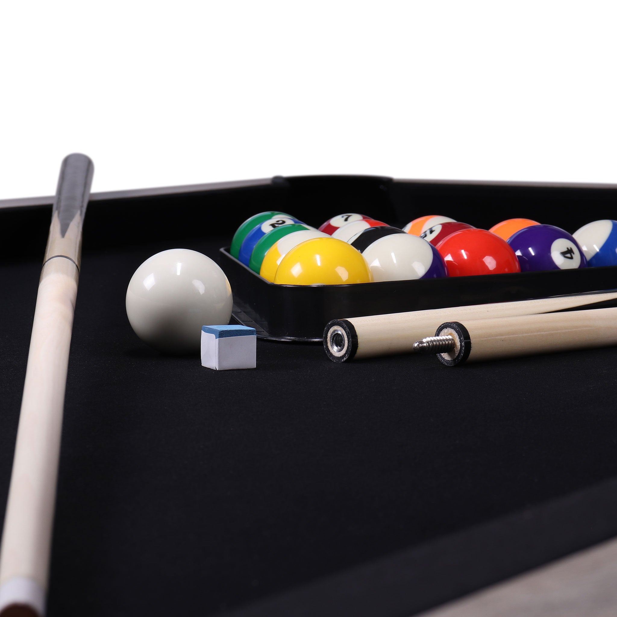 BLACKWOOD BILJARDIPÖYTÄ. BASIC 6' MUSTA