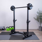 CORE KYYKKYTELINE HALF RACK 107X60X105 CM MUST