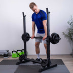 CORE KYYKKYTELINE HALF RACK 107X60X105 CM MUST