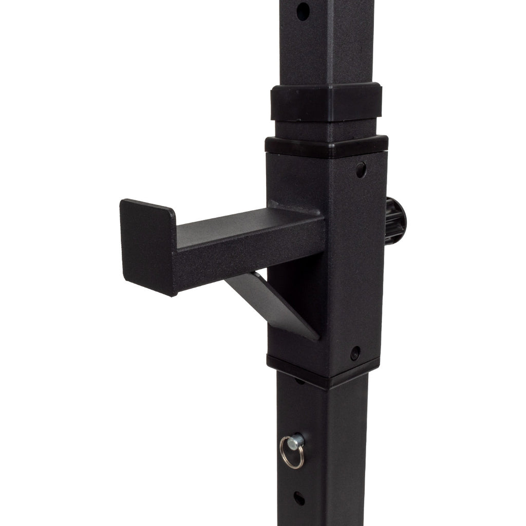 CORE KYYKKYTELINE HALF RACK 107X60X105 CM MUST