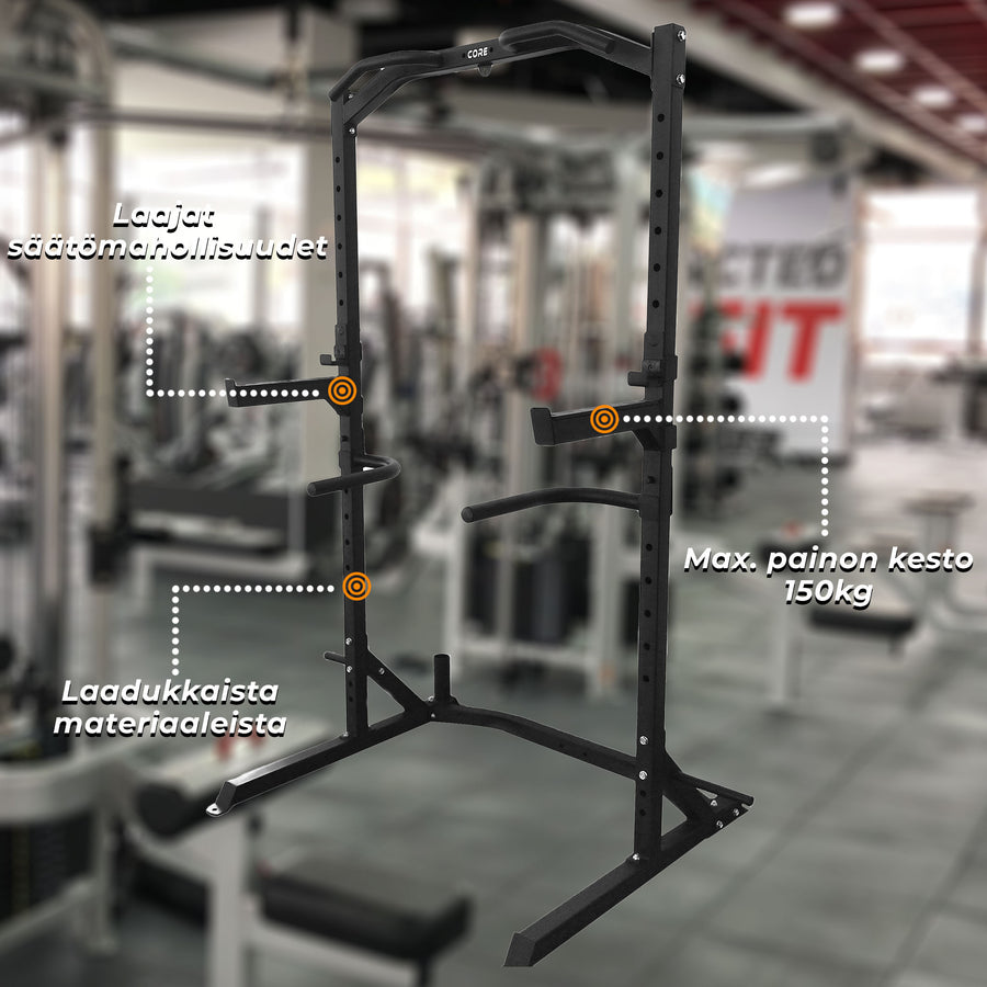 Halv rack Squat Rack 150X105X205Cm