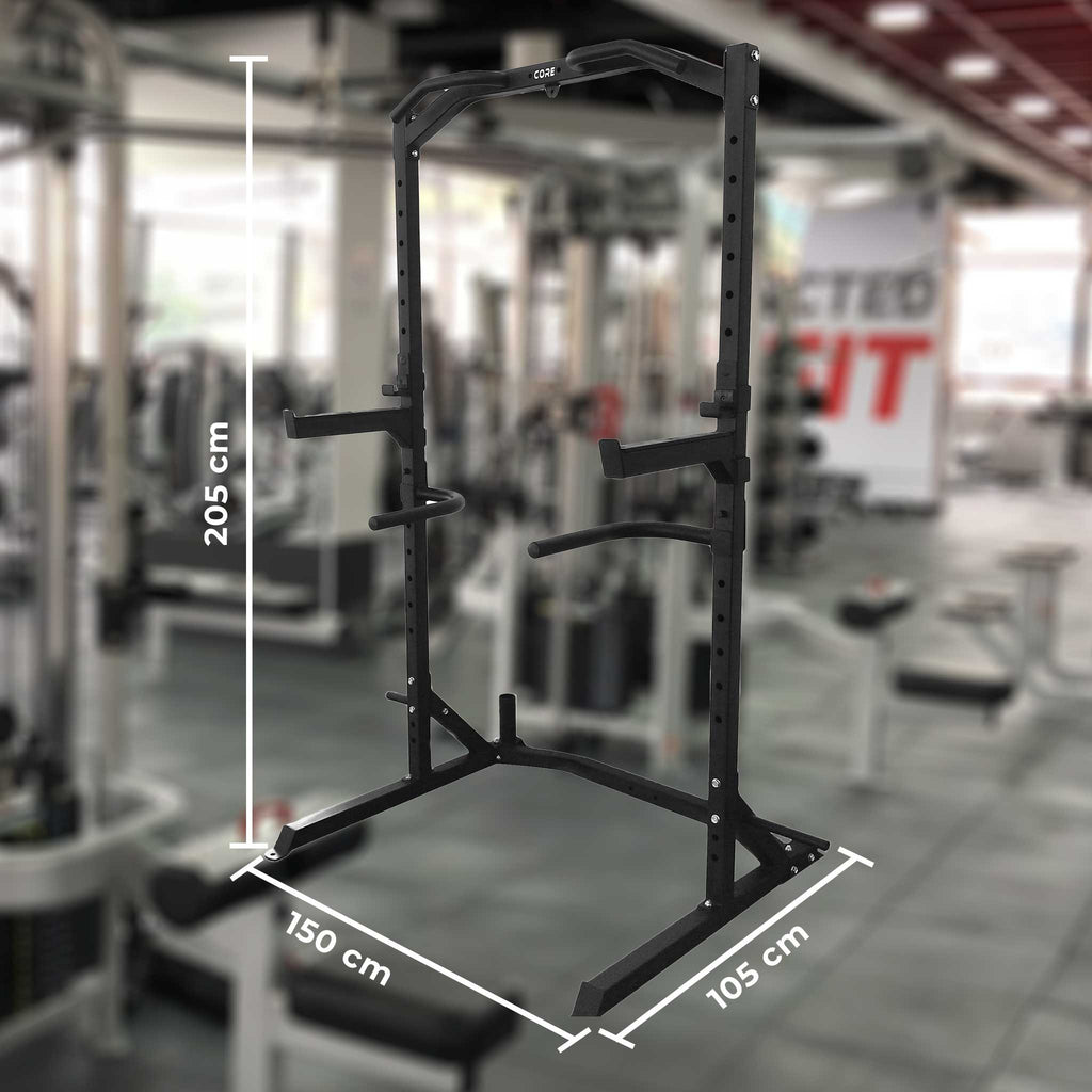 CORE HALF RACK KYYKKYTELINE 150X105X205 CM