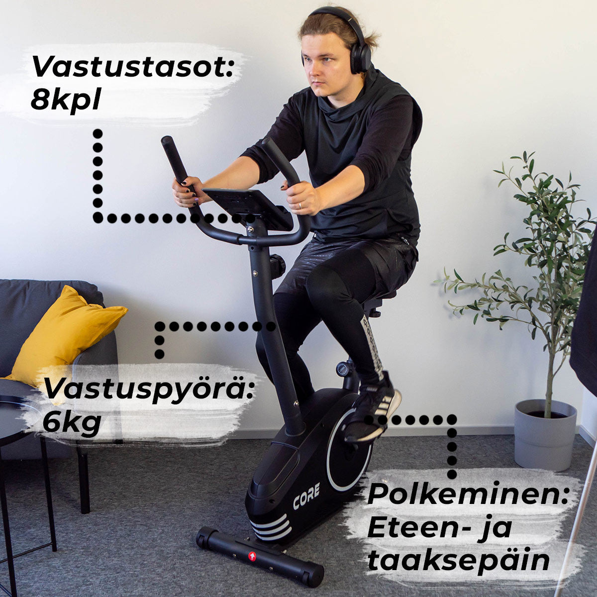 CORE KUNTOPYÖRÄ 600