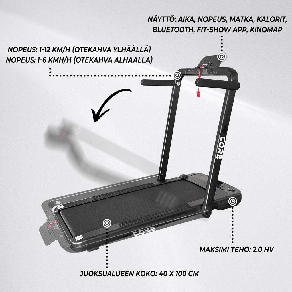 Core Kävely-juoksumatto 2200